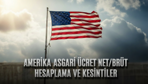 Amerika Asgari Ücret Net/Brüt Hesaplama ve Kesintiler